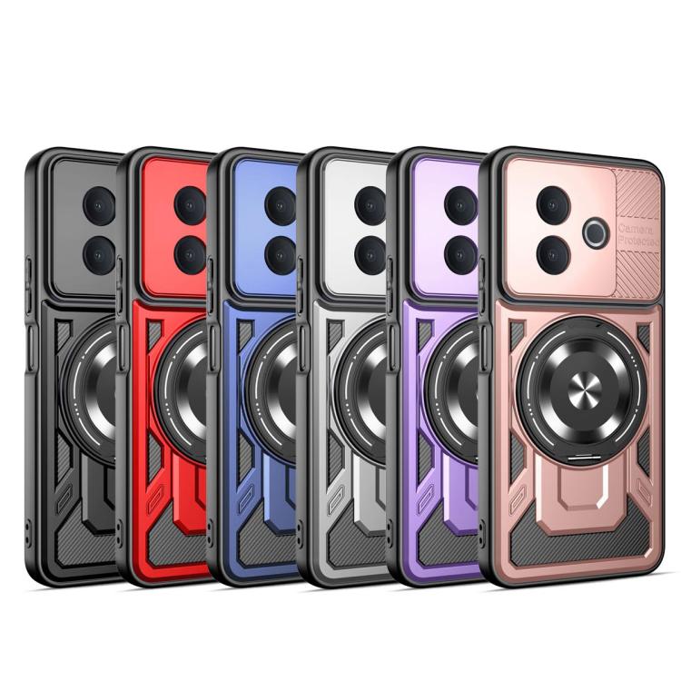 For vivo Y300i / Y39 5G Armor Rotating Holder MagSafe Phone Case
