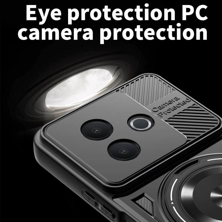 For vivo Y300i / Y39 5G Armor Rotating Holder MagSafe Phone Case