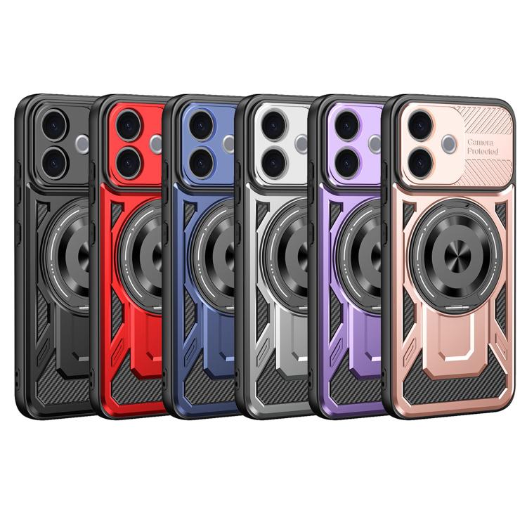 For vivo V60 Lite 5G Armor Rotating Holder MagSafe Phone Case