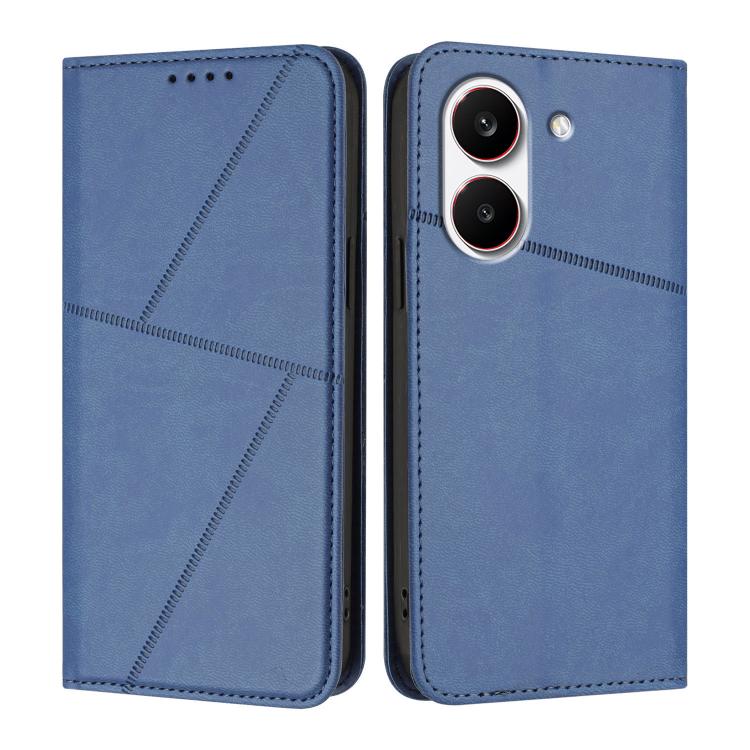 For Redmi Turbo 5 5G / Poco X8 Pro 5G Strong Magnetic Frosted Flip Leather Phone Case