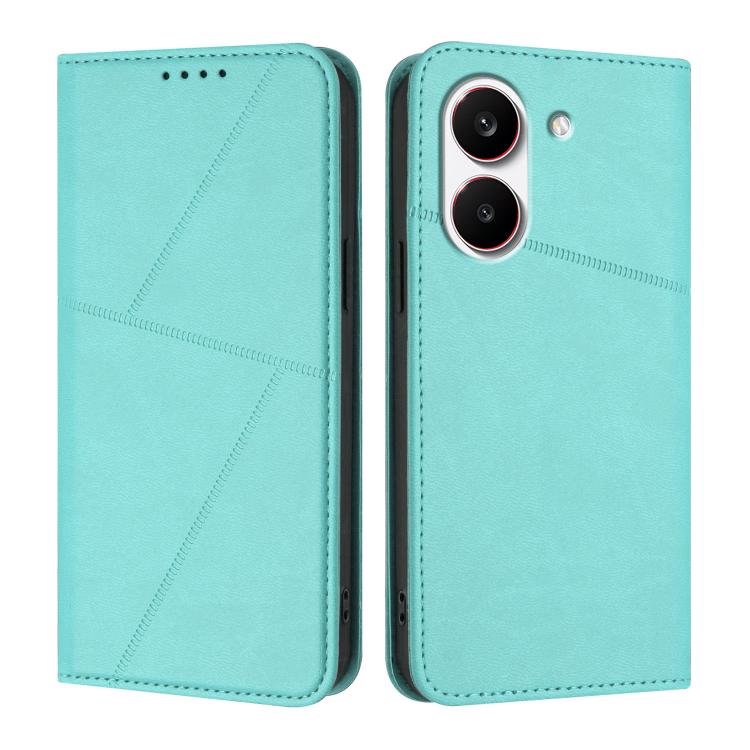 For Redmi Turbo 5 5G / Poco X8 Pro 5G Strong Magnetic Frosted Flip Leather Phone Case