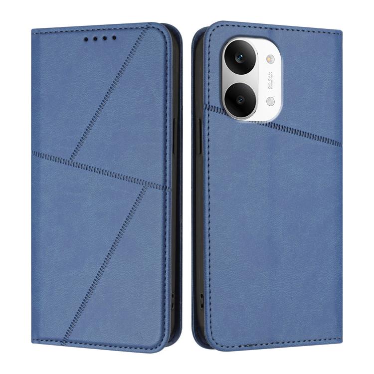 For Redmi Turbo 5 Max / Poco X8 Pro Max Strong Magnetic Frosted Flip Leather Phone Case