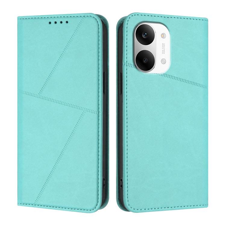 For Redmi Turbo 5 Max / Poco X8 Pro Max Strong Magnetic Frosted Flip Leather Phone Case