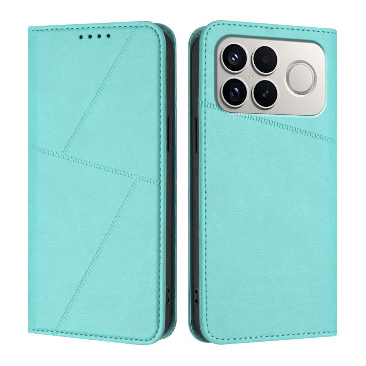 For Redmi K90 Pro Max / Poco F8 Ultra Strong Magnetic Frosted Flip Leather Phone Case