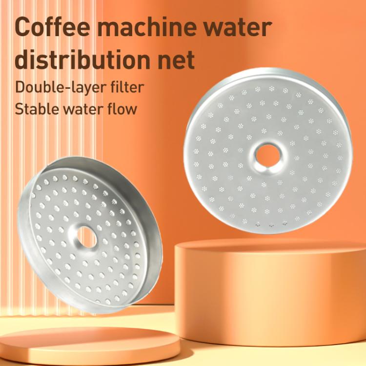 Stainless Steel Shower Screen Espresso Extraction Filter Mesh for Breville 8 Series - Silver