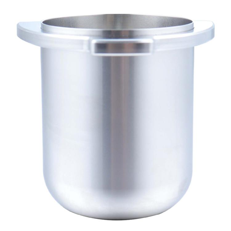 54mm Classic Coffee Machine Handle Stainless Steel Dosing Cup Mug Coffee Powder Feeder For Breville 8 Series