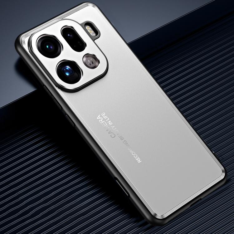 For OPPO Find X9 Pro Frosted Metal Phone Case