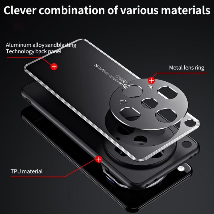 For OPPO Find X9 Pro Frosted Metal Phone Case