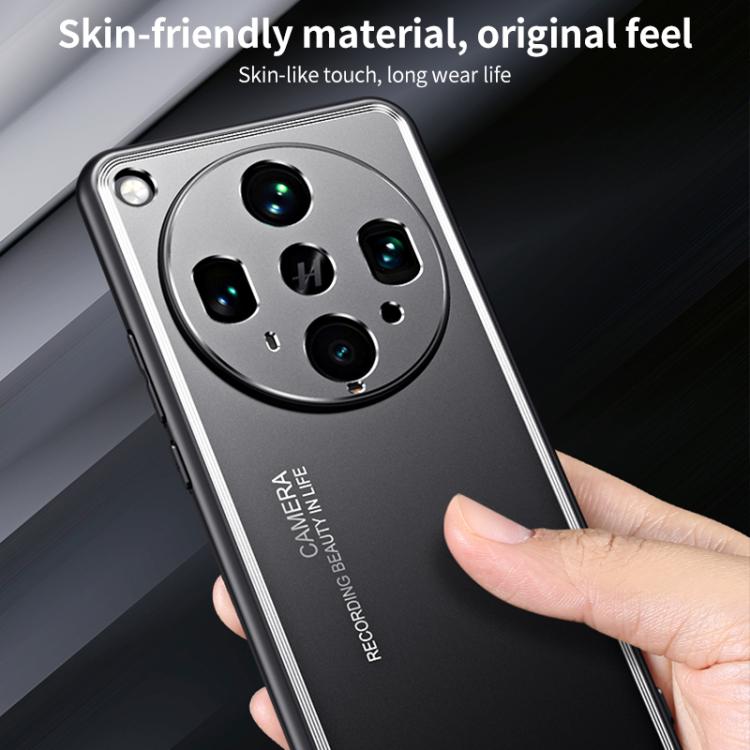 For OPPO Find X9 Pro Frosted Metal Phone Case