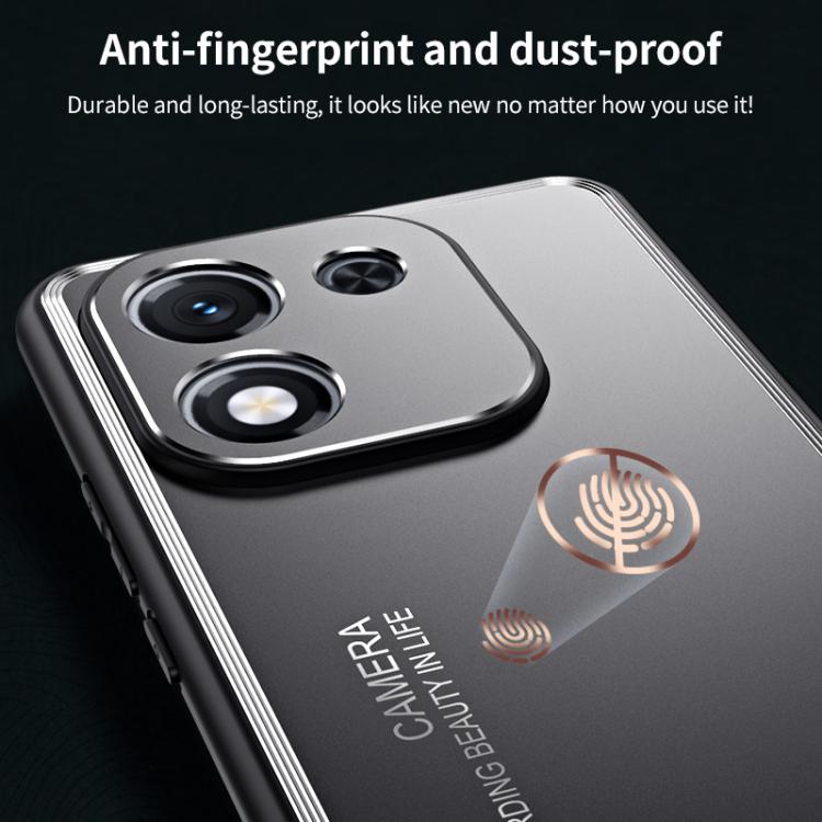 For Honor X70i Frosted Metal Phone Case