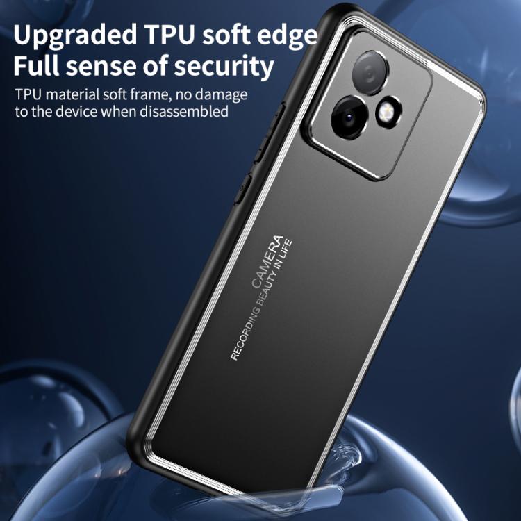 For Honor X60 GT Frosted Metal Phone Case