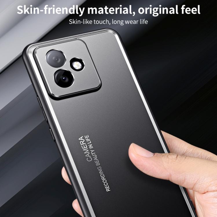 For Honor X60 GT Frosted Metal Phone Case