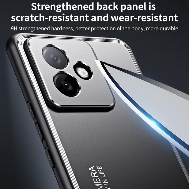 For Honor X60 GT Frosted Metal Phone Case