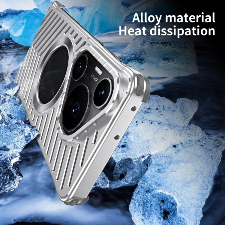 For Huawei Pura 70 Pro / 70 Pro+ Cooling MagSafe Magnetic Metal Phone Case