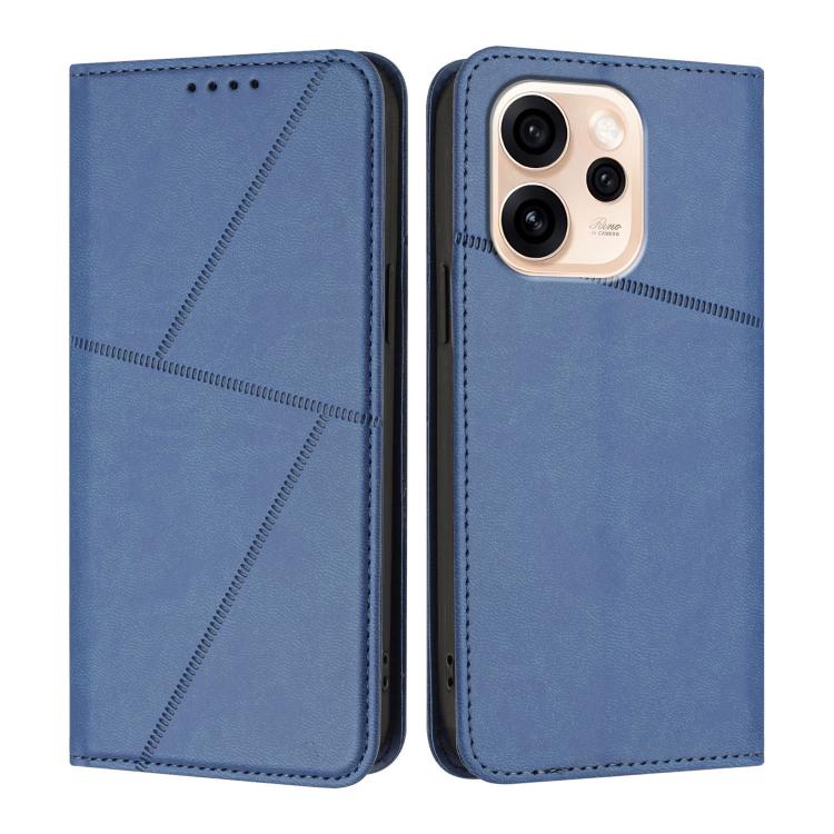 For OPPO Reno15 5G Global Strong Magnetic Frosted Flip Leather Phone Case