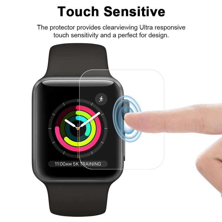 For Apple Watch Series 3&2&1 38mm 5pcs xDfind Soft Hydrogel Film Full Cover Front Protector