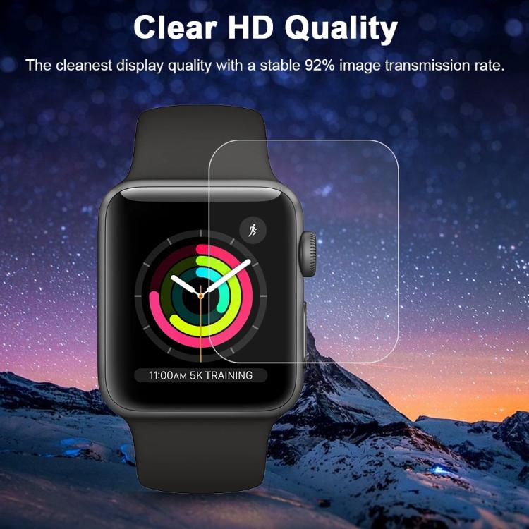 For Apple Watch Series 3&2&1 38mm 5pcs xDfind Soft Hydrogel Film Full Cover Front Protector
