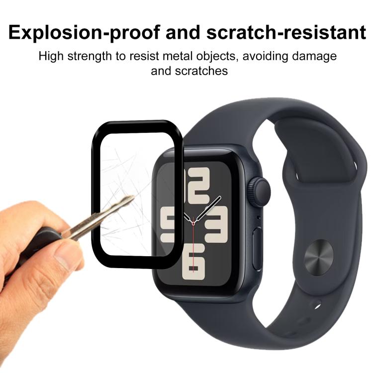 For Apple Watch Series 6&SE&5&4 40mm 2pcs xDfind Curved 3D Composite Material Soft Film Screen Protector