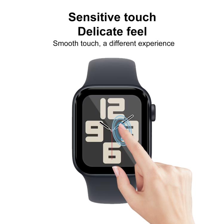 For Apple Watch Series 6&SE&5&4 40mm 2pcs xDfind Curved 3D Composite Material Soft Film Screen Protector