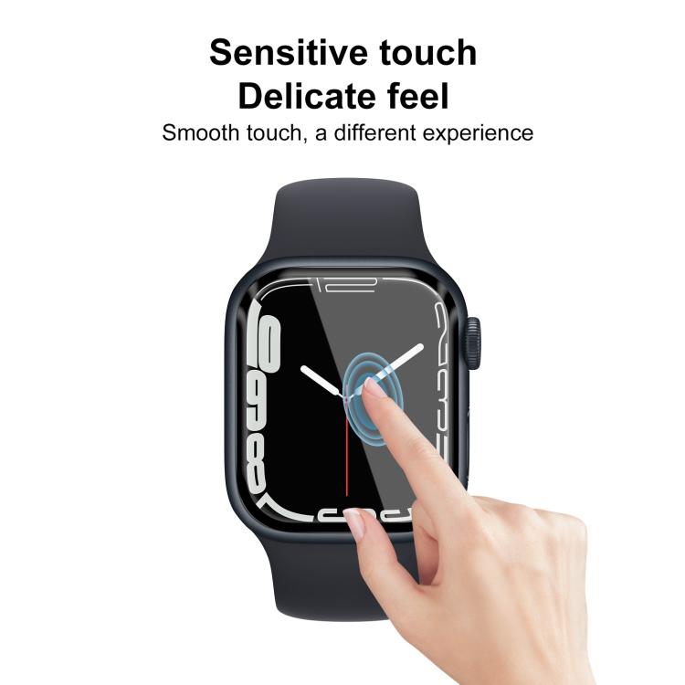 For Apple Watch Series 9 / 8 / 7 41mm 2pcs xDfind Curved 3D Composite Material Soft Film Screen Protector