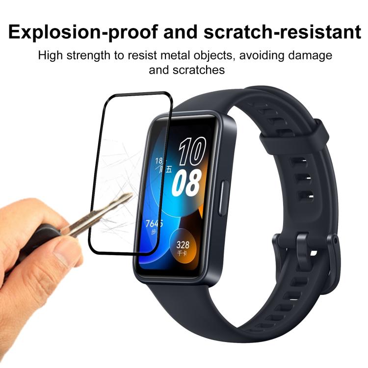 For Huawei Band 8 NFC 2pcs xDfind Curved 3D Composite Material Soft Film Screen Protector
