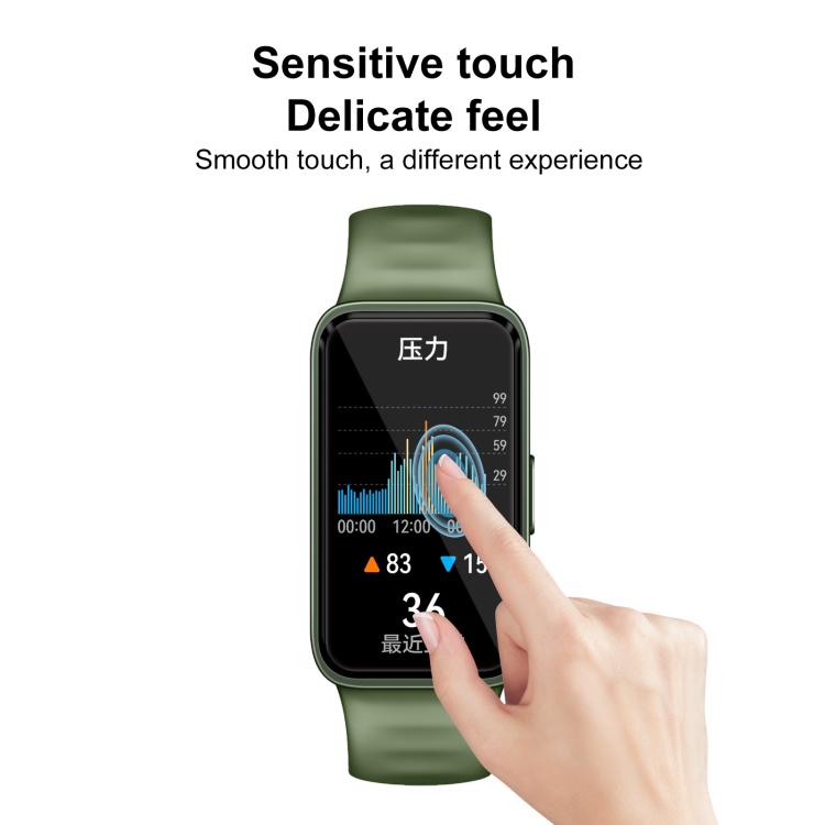 For Huawei Band 8 NFC 2pcs xDfind Curved 3D Composite Material Soft Film Screen Protector