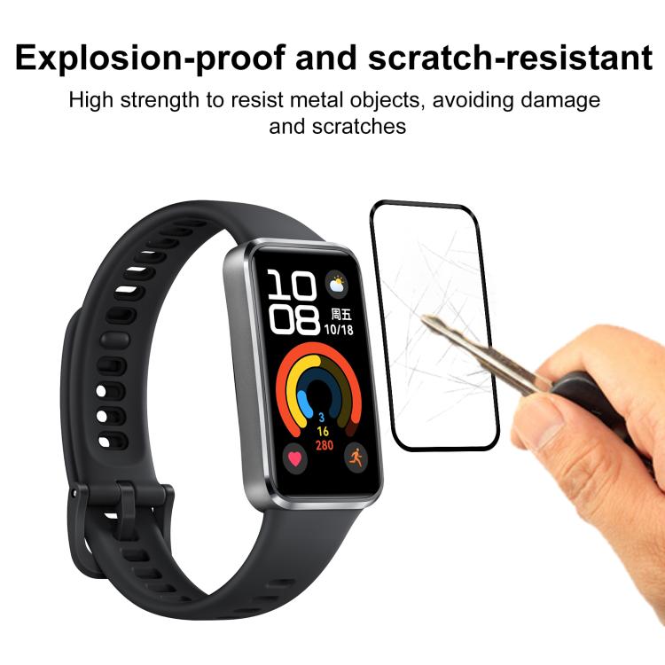 For Huawei Band 10 NFC 2pcs xDfind Curved 3D Composite Material Soft Film Screen Protector