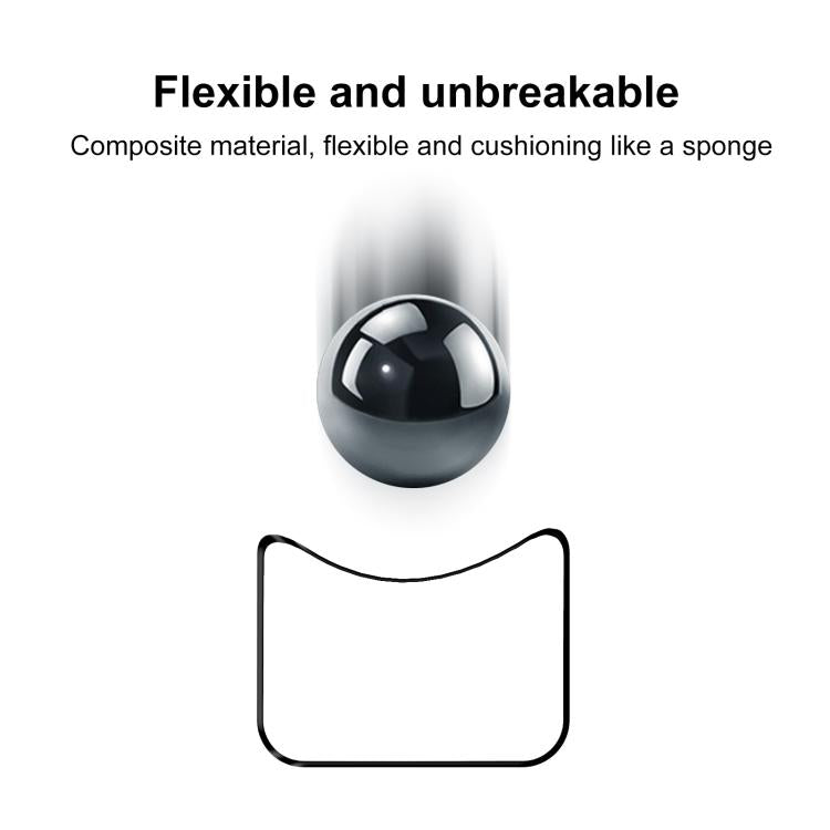 For Xiaomi Mi Watch Lite 2pcs xDfind Curved 3D Composite Material Soft Film Screen Protector