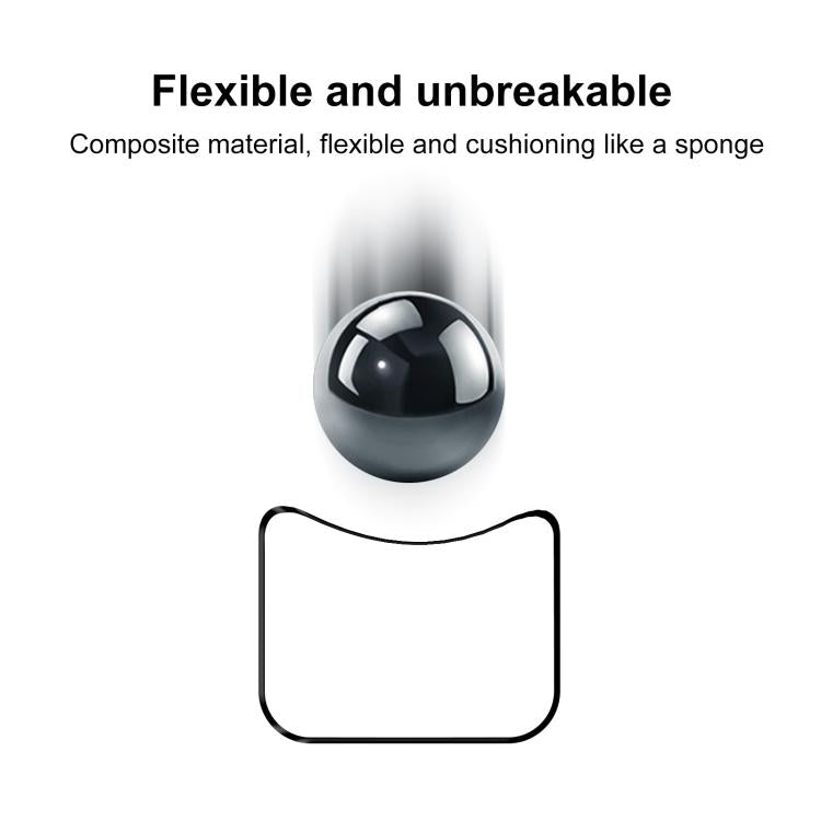 For Xiaomi Redmi Watch 1 2pcs xDfind Curved 3D Composite Material Soft Film Screen Protector