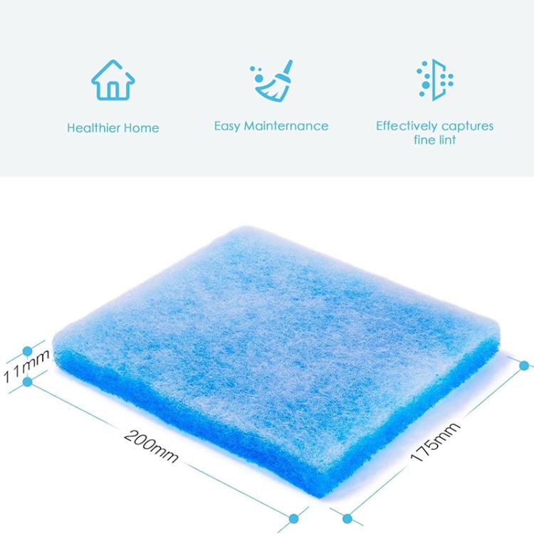 Dryer Vent Filters for Funmas Indoor Air Purification System - Blue White