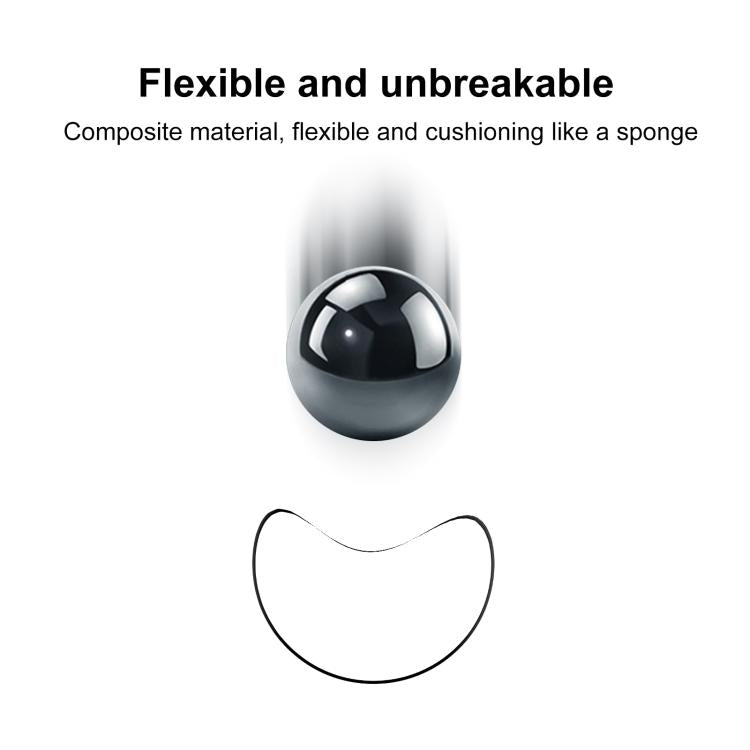 For Samsung Galaxy Watch4 Classic 46mm 2pcs xDfind Curved 3D Composite Material Soft Film Screen Protector