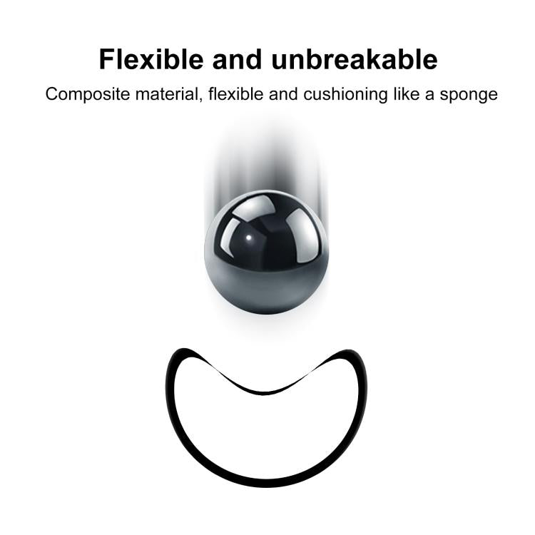 For Samsung Galaxy Watch5 44mm 2pcs xDfind Curved 3D Composite Material Soft Film Screen Protector