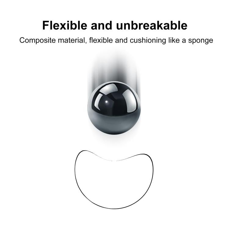 For Samsung Galaxy Watch6 Classic 47mm 2pcs xDfind Curved 3D Composite Material Soft Film Screen Protector
