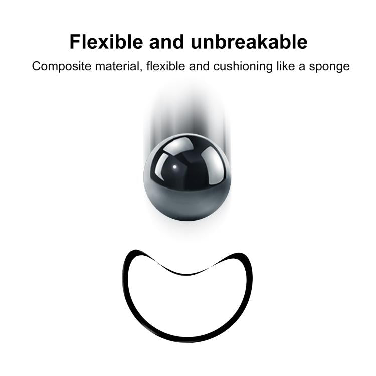 For Samsung Galaxy Watch7 44mm 2pcs xDfind Curved 3D Composite Material Soft Film Screen Protector