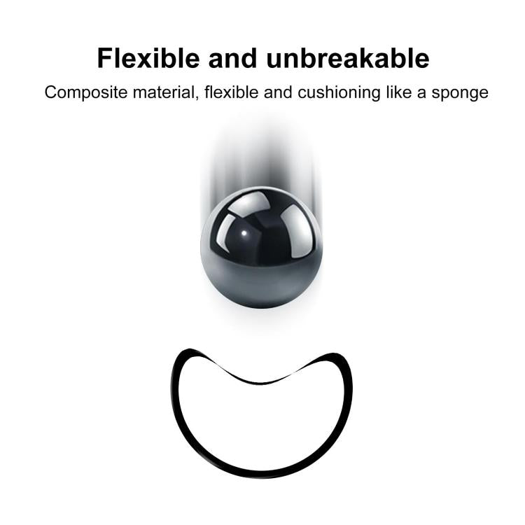 For Samsung Galaxy Watch8 40mm 2pcs xDfind Curved 3D Composite Material Soft Film Screen Protector