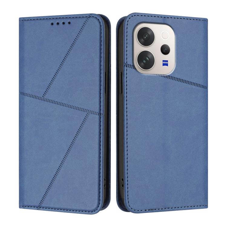 For vivo V70 5G Strong Magnetic Frosted Flip Leather Phone Case
