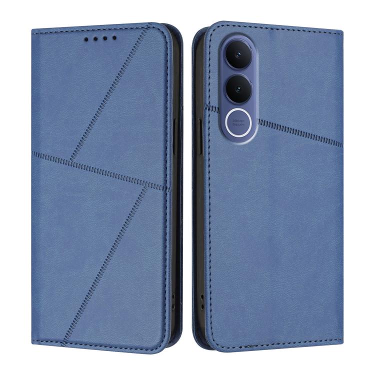 For vivo V70 FE 5G Strong Magnetic Frosted Flip Leather Phone Case