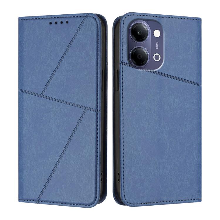 For vivo Y21 5G 2026 / Y05 4G Strong Magnetic Frosted Flip Leather Phone Case