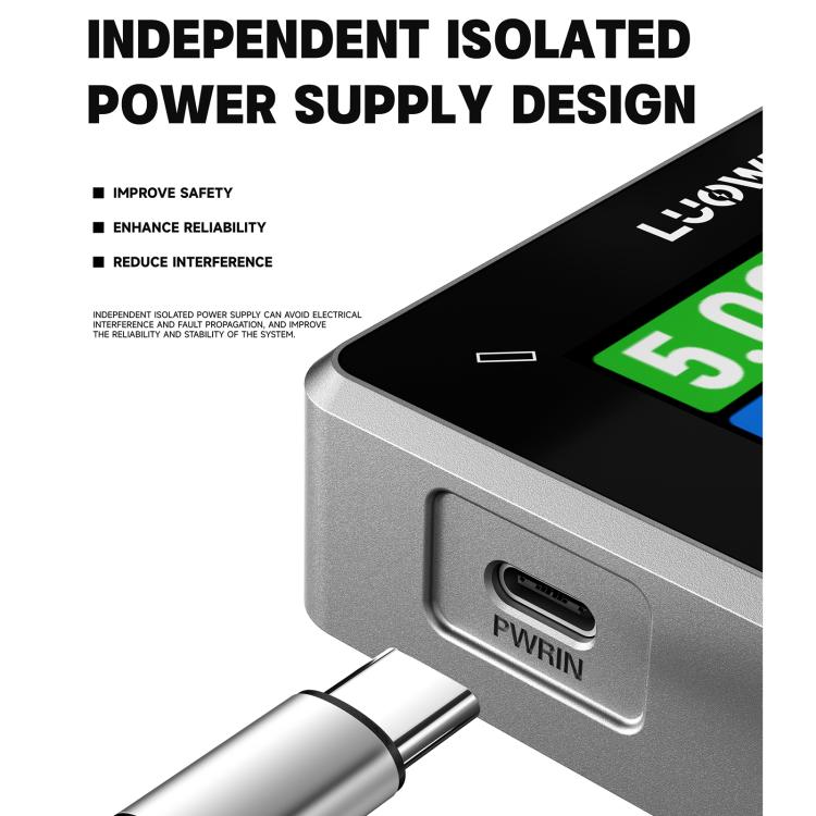 LUOWEI LW-D1 Isolated Power Supply Design Digital Curve Ammeter