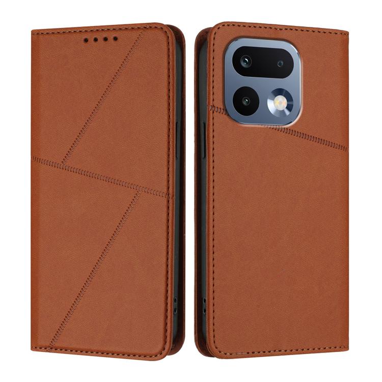 For Realme 16 Pro 5G Global Strong Magnetic Frosted Flip Leather Phone Case