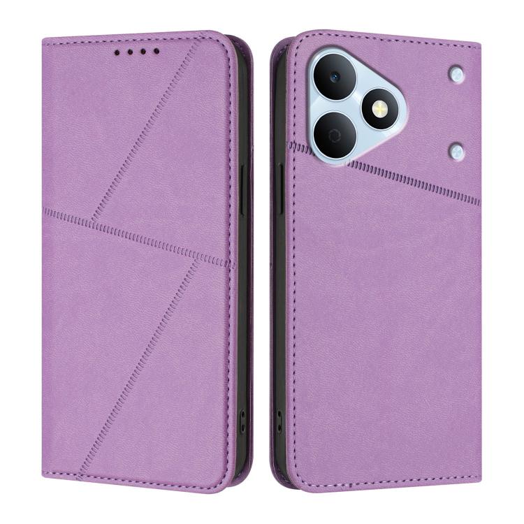For Realme Note 80 4G Strong Magnetic Frosted Flip Leather Phone Case