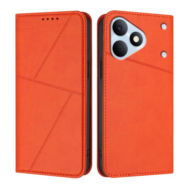 For Realme Note 80 4G Strong Magnetic Frosted Flip Leather Phone Case