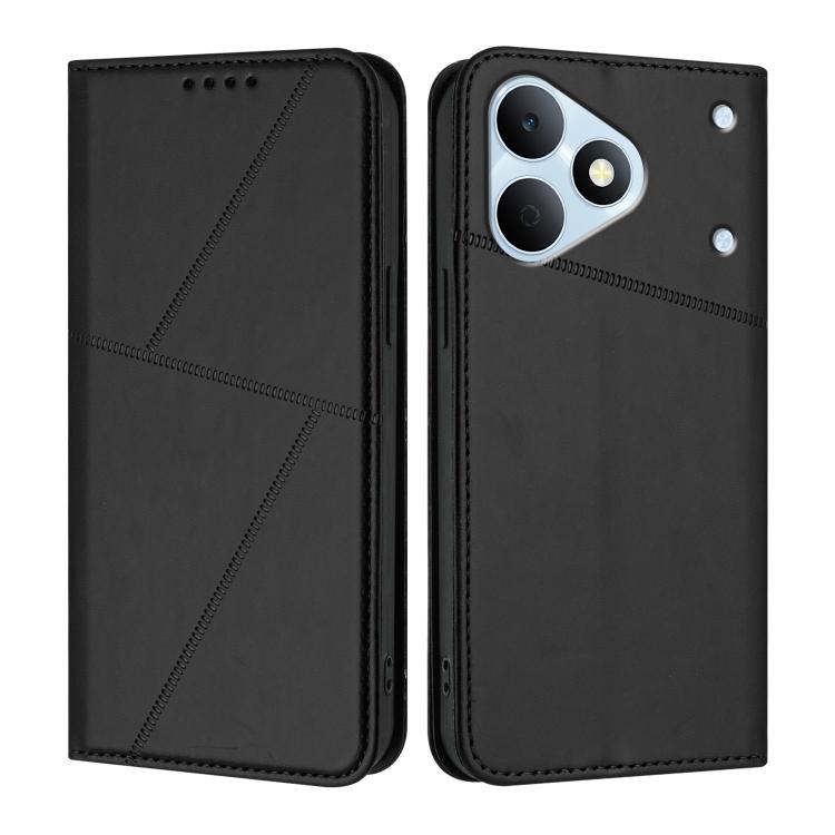 For Realme Note 80 4G Strong Magnetic Frosted Flip Leather Phone Case
