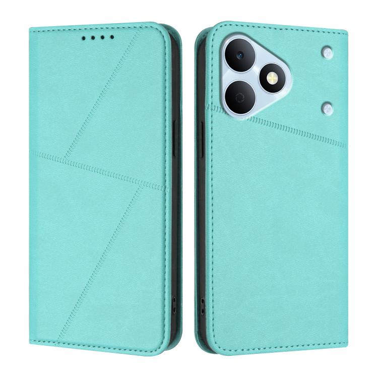 For Realme Note 80 4G Strong Magnetic Frosted Flip Leather Phone Case