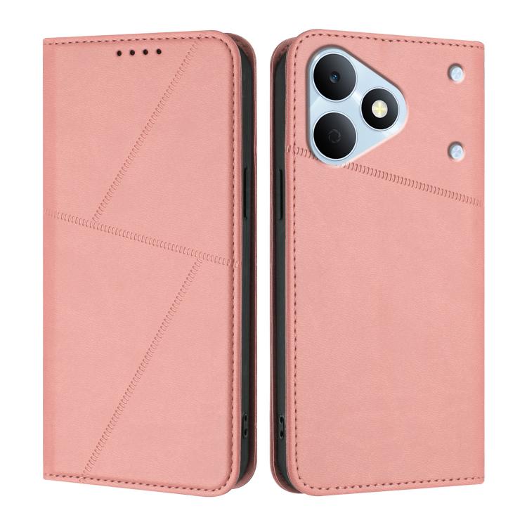For Realme Note 80 4G Strong Magnetic Frosted Flip Leather Phone Case