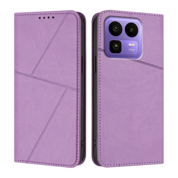 For Realme Neo8 5G Strong Magnetic Frosted Flip Leather Phone Case