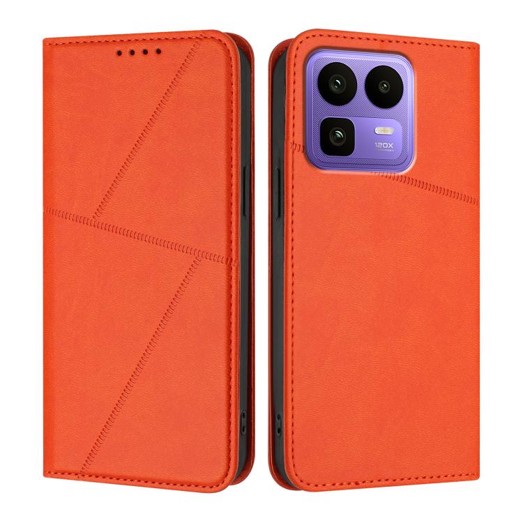 For Realme Neo8 5G Strong Magnetic Frosted Flip Leather Phone Case