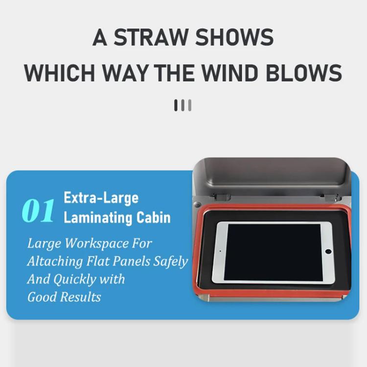 YYD YD-636 UV Curing Laminating Defoaming All-in-One, Plug:UK Plug