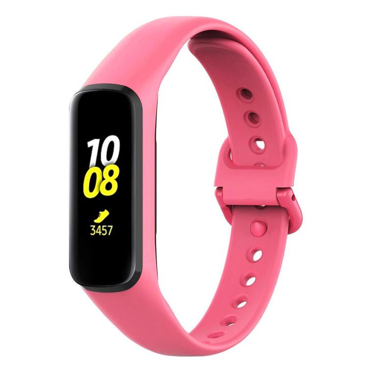 For Samsung Galaxy Fit2 R220 xDfind Solid Color Silicone Watch Band