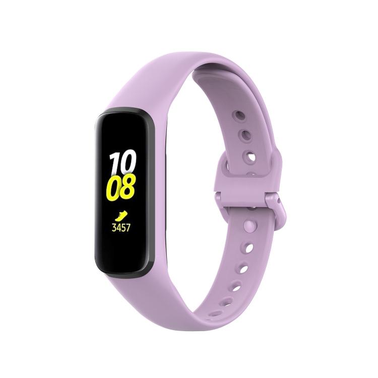 For Samsung Galaxy Fit2 R220 xDfind Solid Color Silicone Watch Band